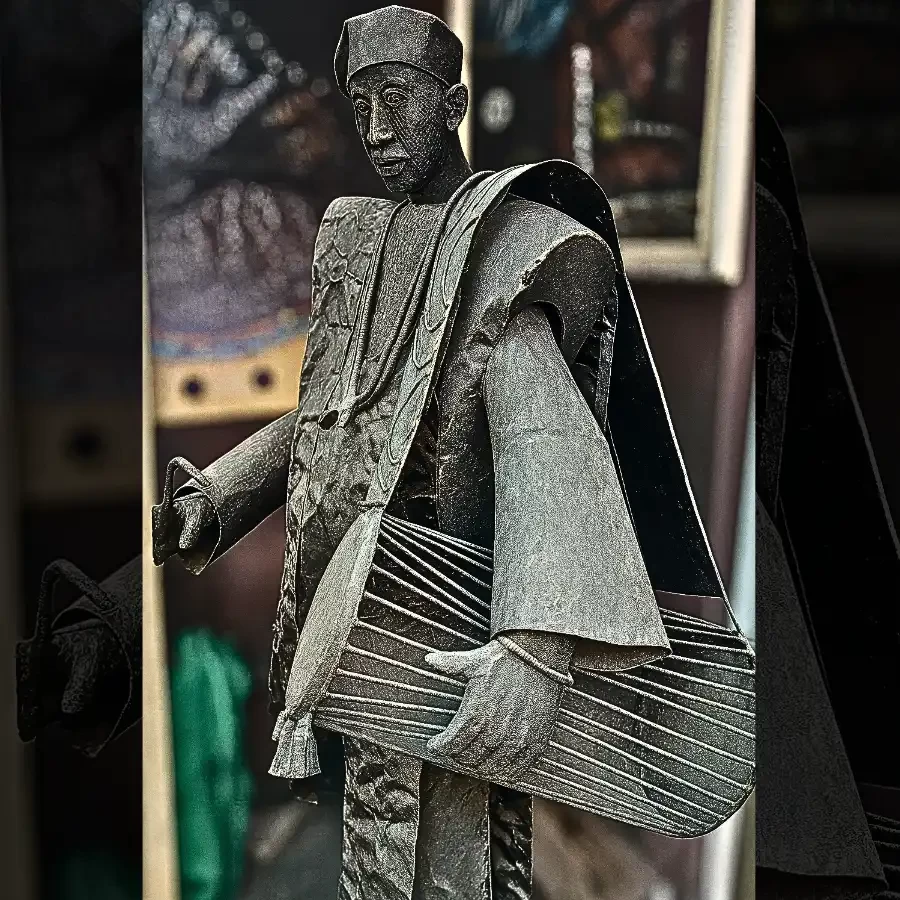Echoes of Heritage – African Griot Sculpture by Imperium