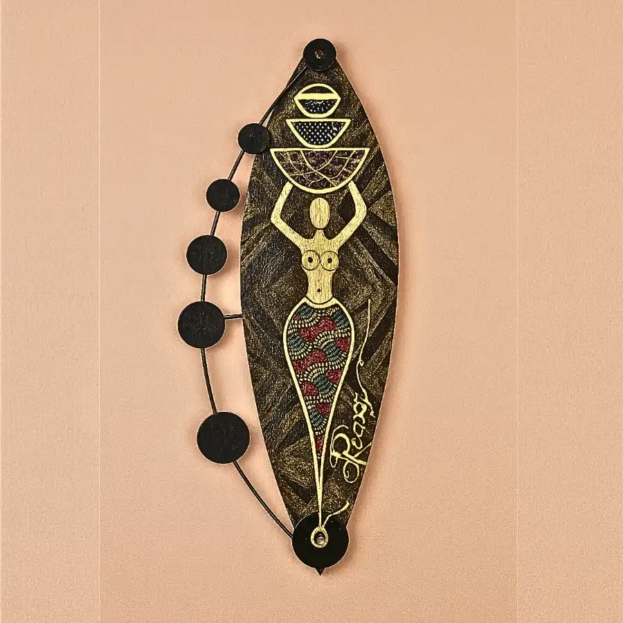 Imperium “Grace in Motion” – Abstract African Wall Art