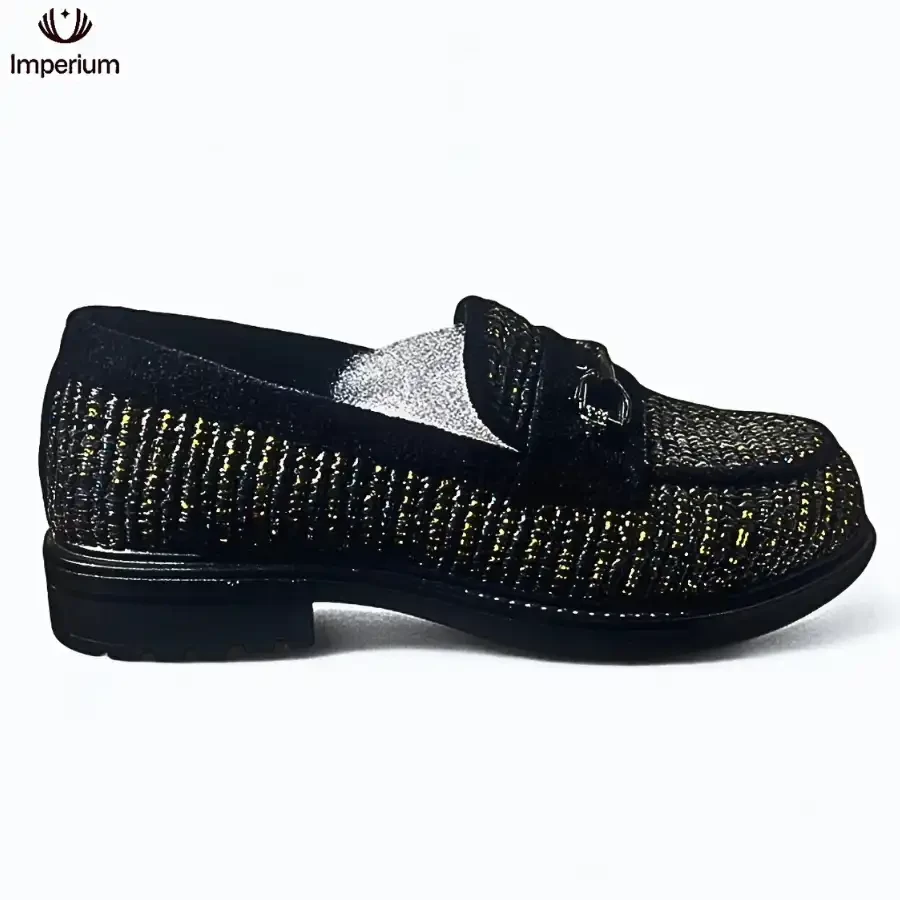 Noir Aurelius – Luxe Loafers in Midnight Gold by Imperium