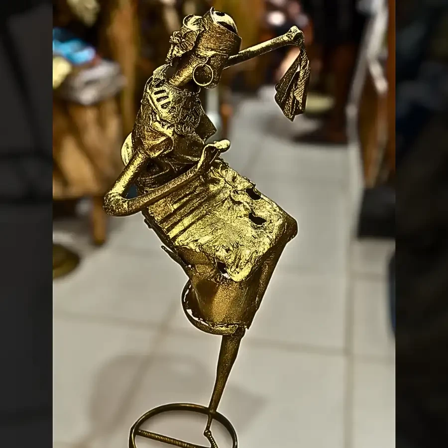 Golden Essence – Handcrafted Female Figurine by Imperium