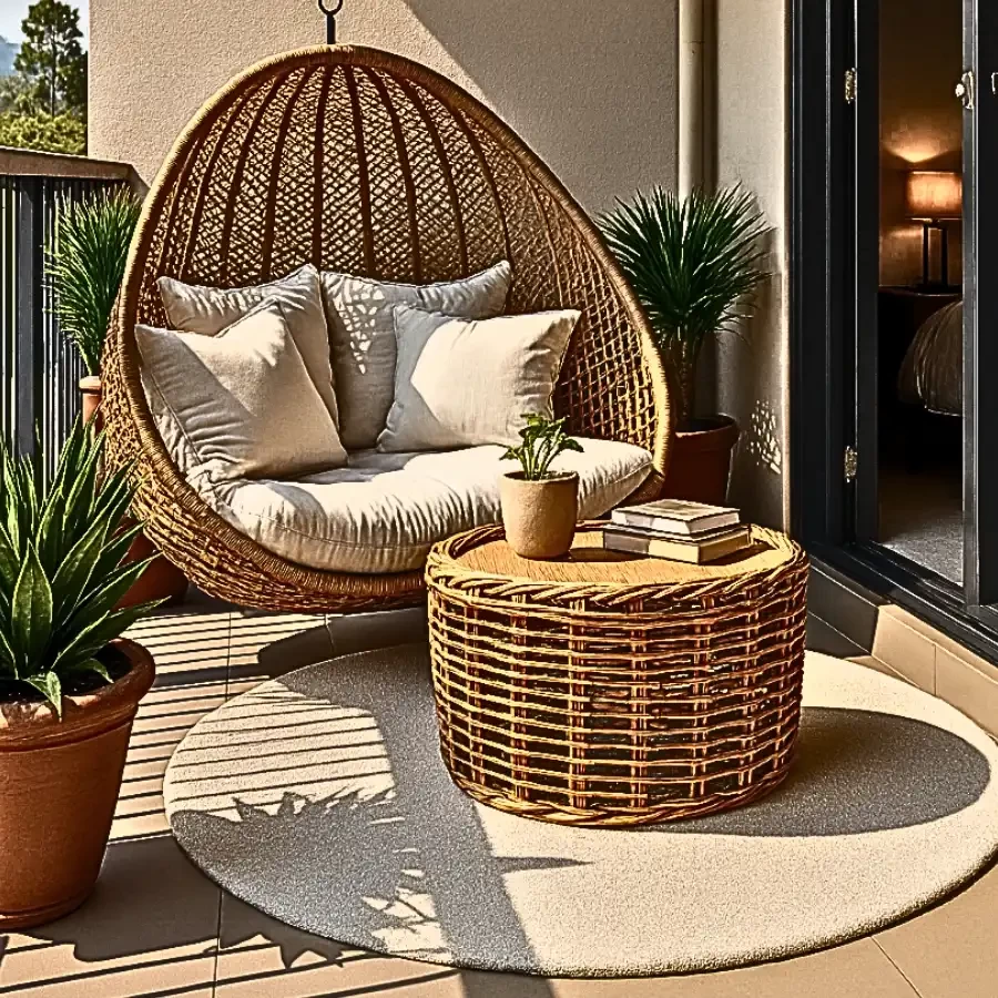 Solora – Hanging Lounger Set by Imperium