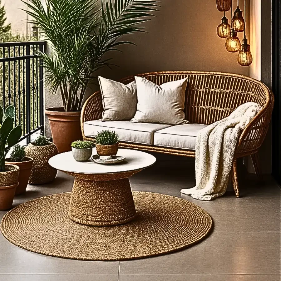 Imperium “Serenity Haven” Rattan Balcony Set