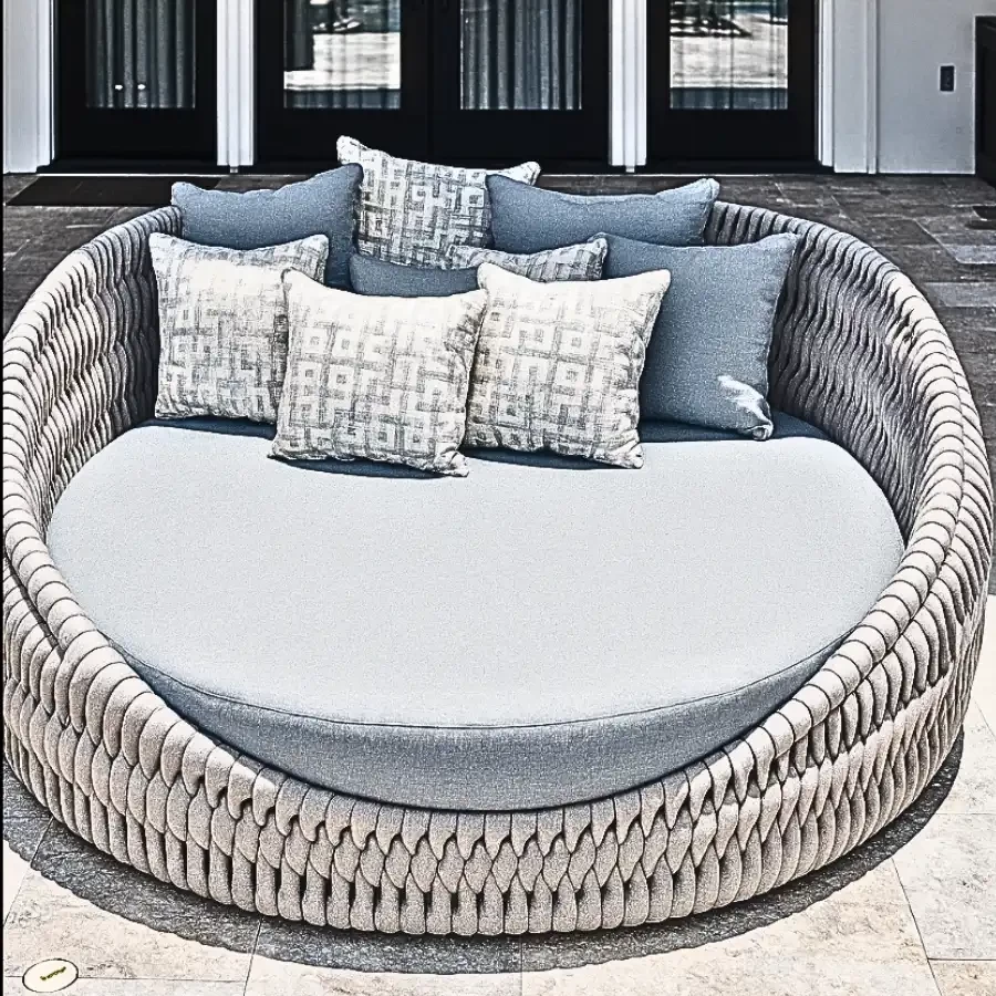 CircaLuxe – Round Daybed Retreat by Imperium