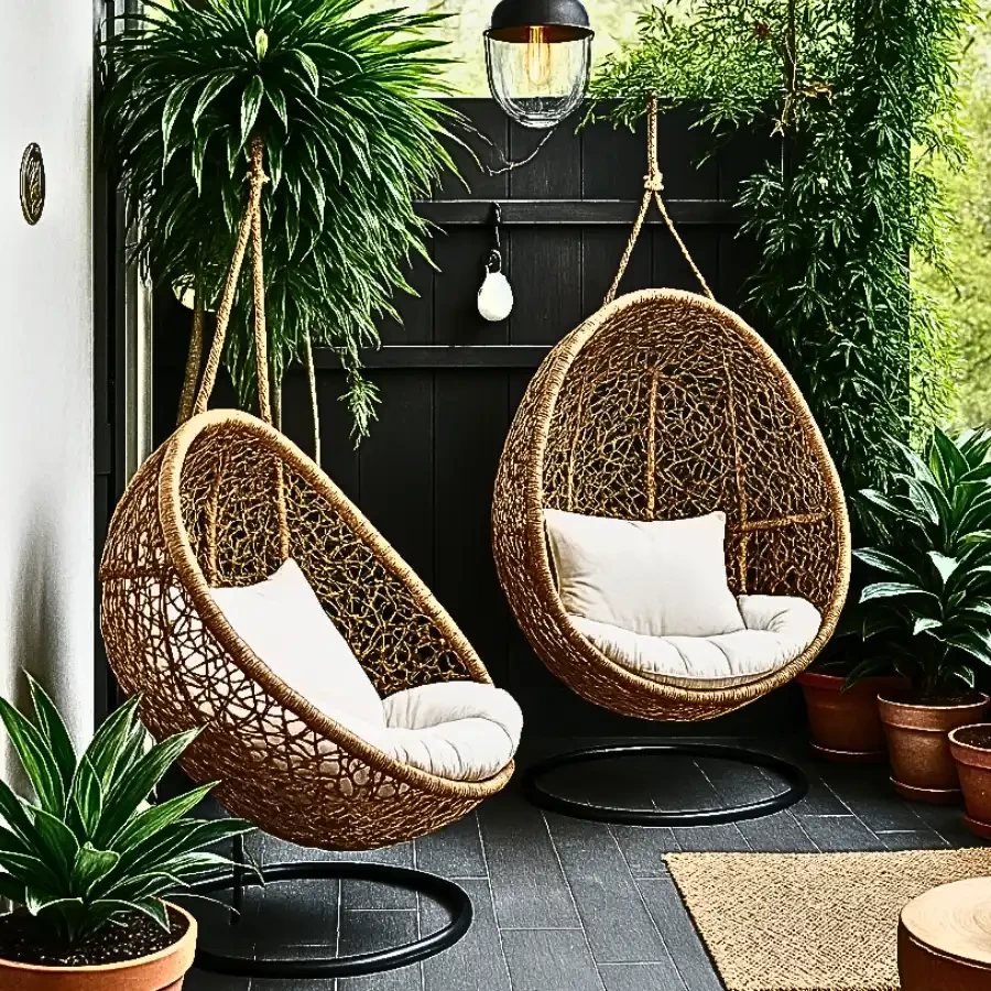 EteraNest – Twin Hanging Loungers by Imperium