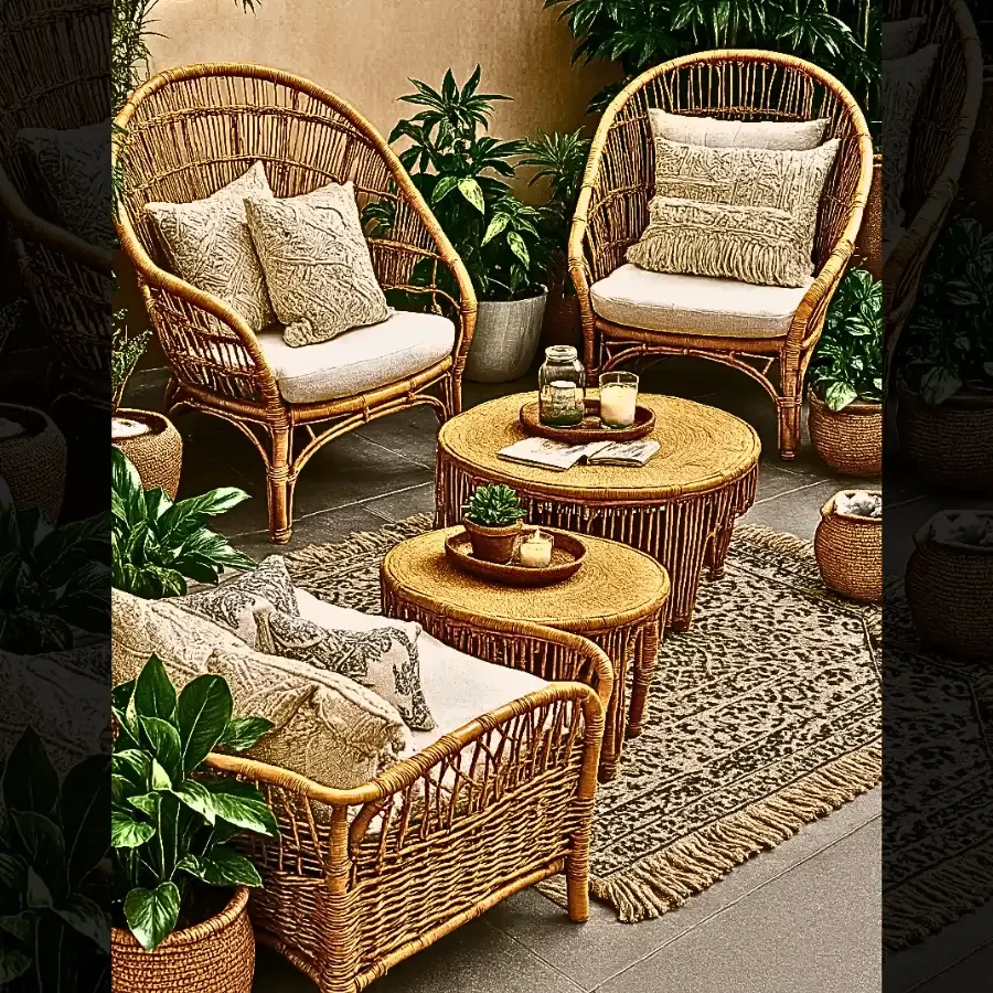BohoLuxe – Rustic Rattan Retreat by Imperium